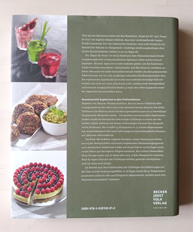 Buch: „Vegan for Youth“ von Attila Hildmann in Düsseldorf