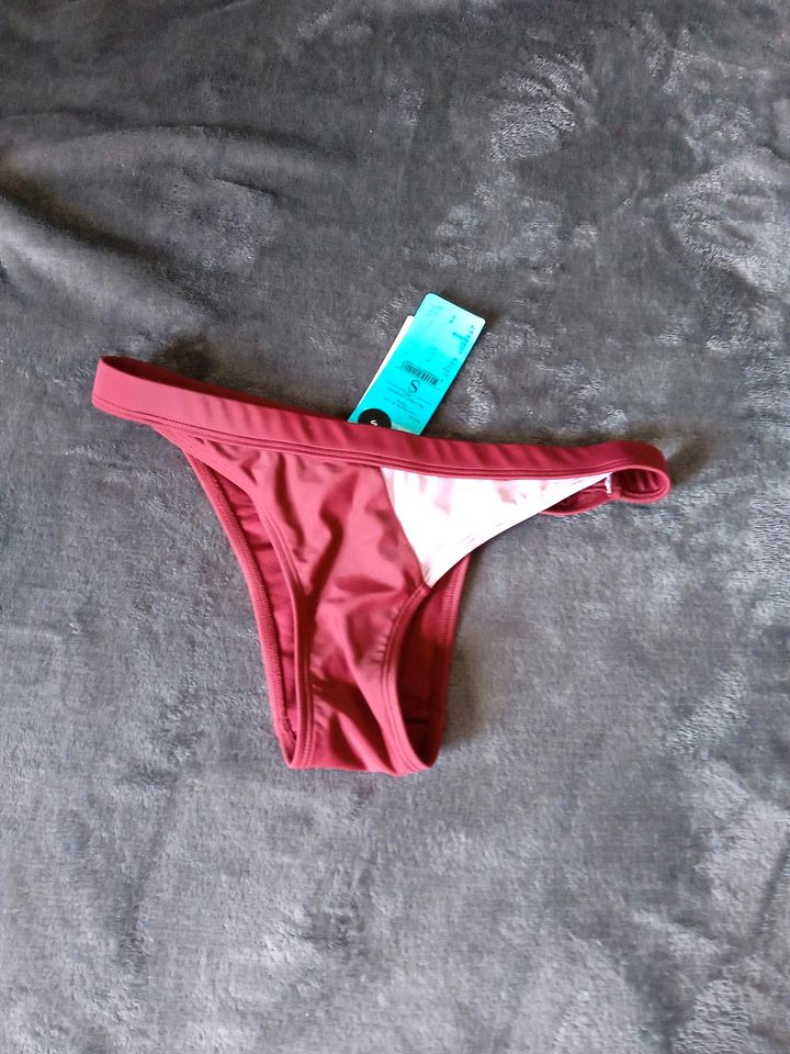 Neuer Bikini Slip Bikinihose HKMX Hunkemöller Gr S in Deudesfeld