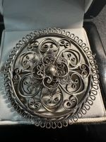 Antike Brosche Filigran Friesen Schmuck Silber 835 Berlin - Spandau Vorschau