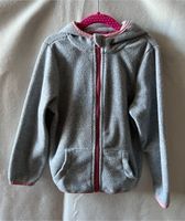 Fleecejacke grau/rosa Gr. 110/116 Duisburg - Duisburg-Mitte Vorschau