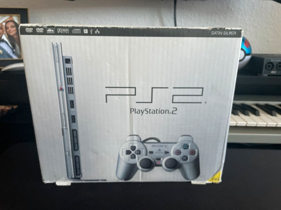 Playstation 2 Slim - Silver in Dettingen an der Iller