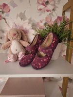 ♥ Hausschuhe Mädchen 32 Elefanten Schuhe pink lila Sterne Thüringen - Bad Liebenstein Vorschau