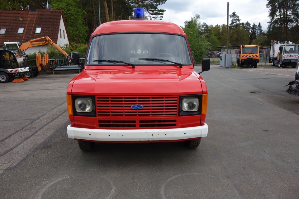 Ford Transit Feuerwehr - Oldtimer Baujahr 1980 Ludwig-Ausbau 6-Si in Wendelstein