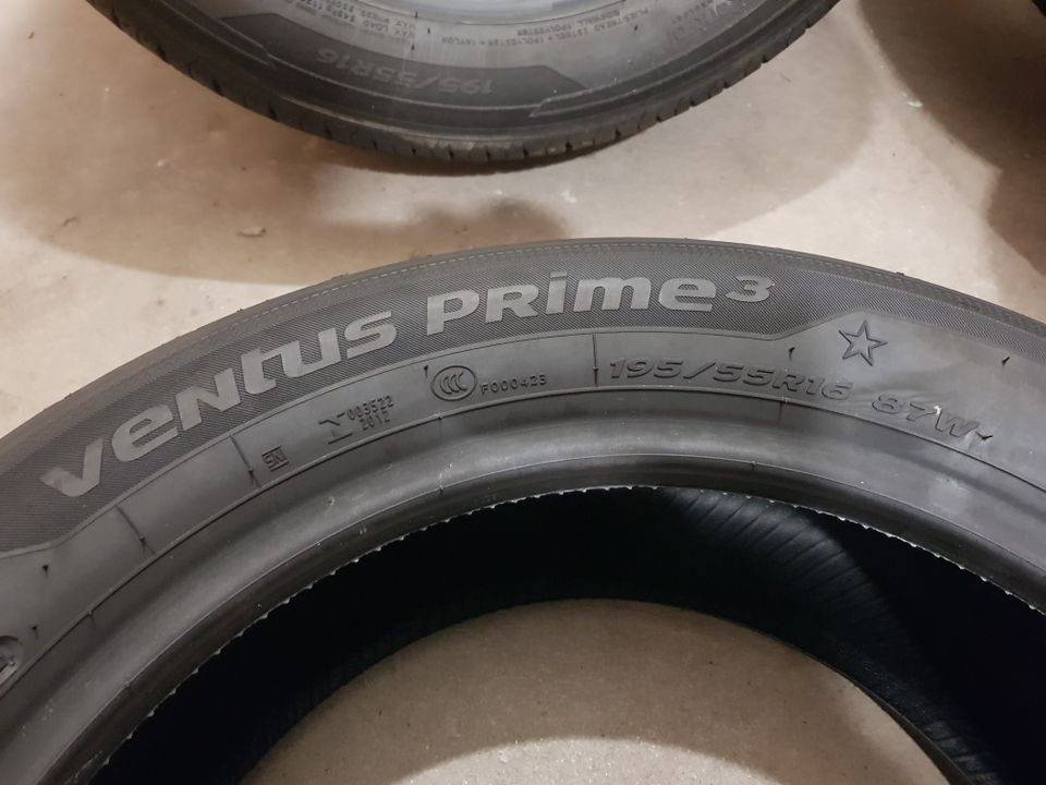 4x Sommerreifen 195/55R16 87W HANKOOK VENTUS PRIME 3 in Berlin