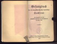 Gesangbuch für die evang.-luth. Landeskirche Sachsens, um 1929 Niedersachsen - Braunschweig Vorschau