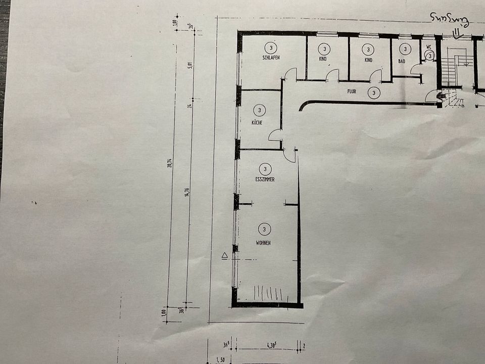 4,5 Zimmer Wohnung in Hille/ Hartum in Hille