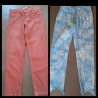 Hose, Angels,Gr.36, rot/gestreift,Schlupfhose,hellblau,Gummizug Niedersachsen - Hespe Vorschau