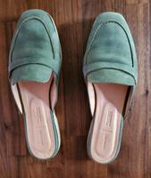 Hess Natur Damen Slipper Babouche Grün, Gr. 40 Bayern - Alzenau Vorschau