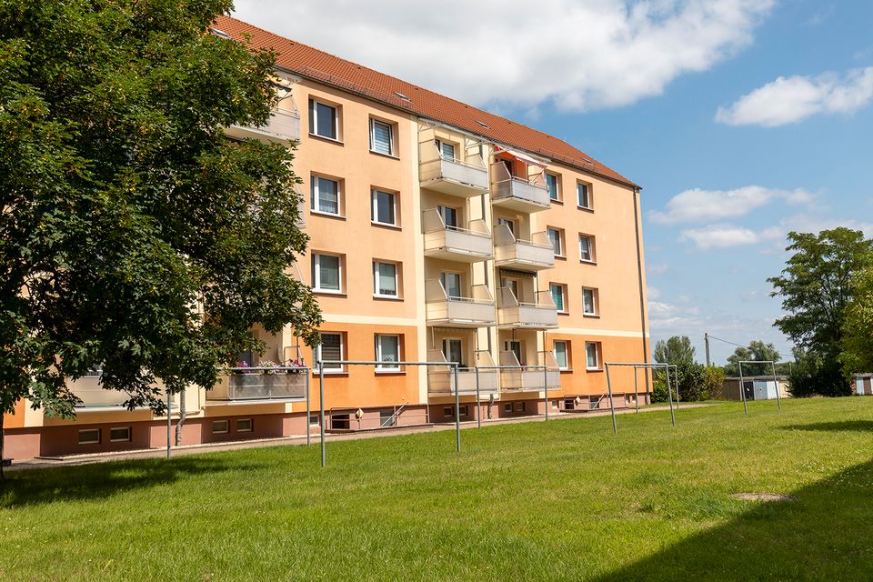 3-R-Wohnung mit Balkon in ruhiger Lage in Lucka (Thüringen) / W0168 in Lucka
