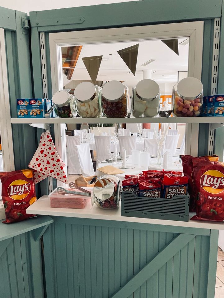 Kiosk als Candybar/Candy Bar für Hochzeit, Geburtstage, Kommunion in Roxel