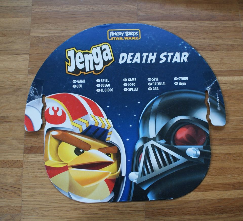 Star Wars★A2845E24★Angry Birds★Jenga★Death Star Spiel★komplett in Nettersheim