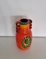 Vintage Keramik Vase Relief Dümler und Breiden orange - 31cm hoch Leipzig - Schleußig Vorschau