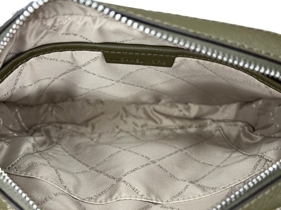 Michael Kors MK Tasche Umhängetasche Jet Set Grün Olive Khaki NEU in Reiskirchen