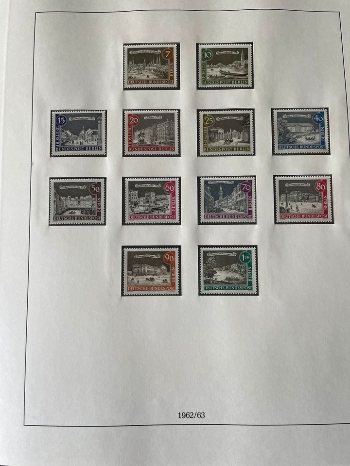 Briefmarkensammlung Berlin 1959 bis 1990 in Wassenberg
