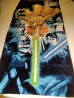 Strandtuch 140 x 74 Starwars Duschtuch Strandhandtuch Handtuch Brandenburg - Potsdam Vorschau