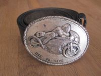 Biker Ledergürtel 90 cm. Niedersachsen - Sehnde Vorschau