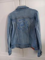 Jeansjacke mit Stick Good Vibes Only Schleswig-Holstein - Fockbek Vorschau