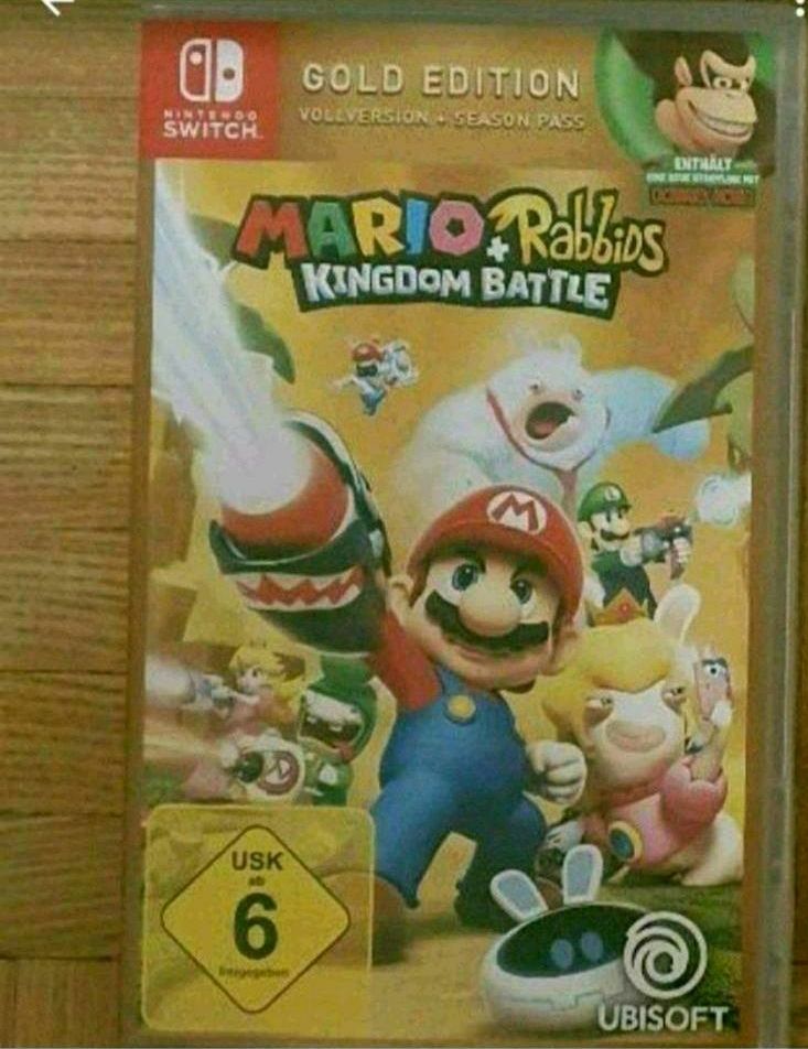 Mario Rabbids Nintendo Switch Gold Edition in Neudenau 