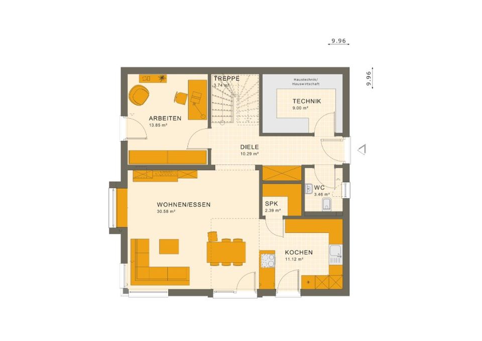 Teilbares Grundstück zum Bauen mit PV, Speicher, Platz und hohem Kniestock in Quickborn