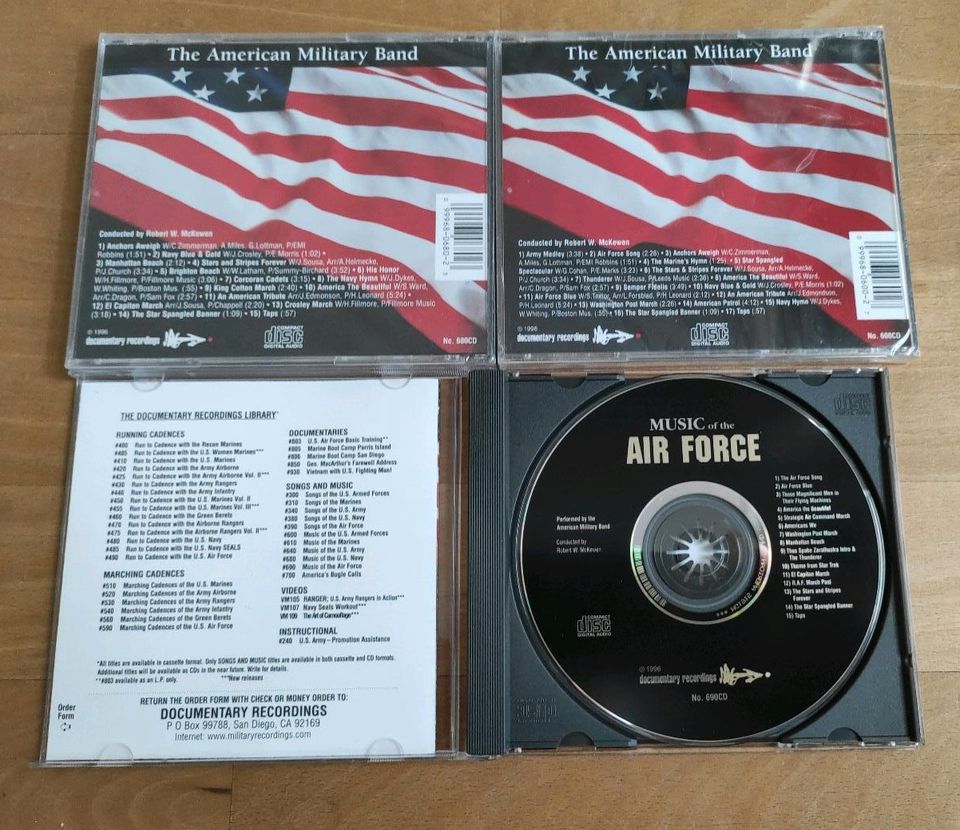 THE AMERICAN MILITARY BAND 3 CDs selten ! in Berlin