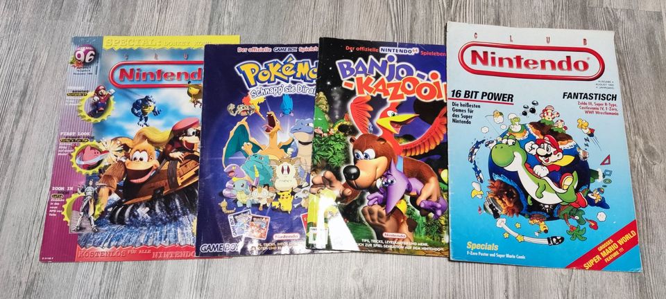 Nintendo Special hefte + Spieleberater Pokemon & Banjo-Kazooie in Niedernhall