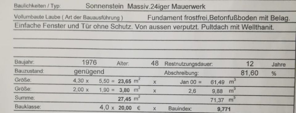 Pachtgarten abzugeben - bitte nicht mehr melden! in Eberswalde