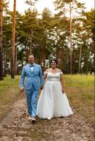 Hochzeitskleid von WED2B in Gr. 48/50 inkl. Schleier & Reifrock Wandsbek - Hamburg Eilbek Vorschau