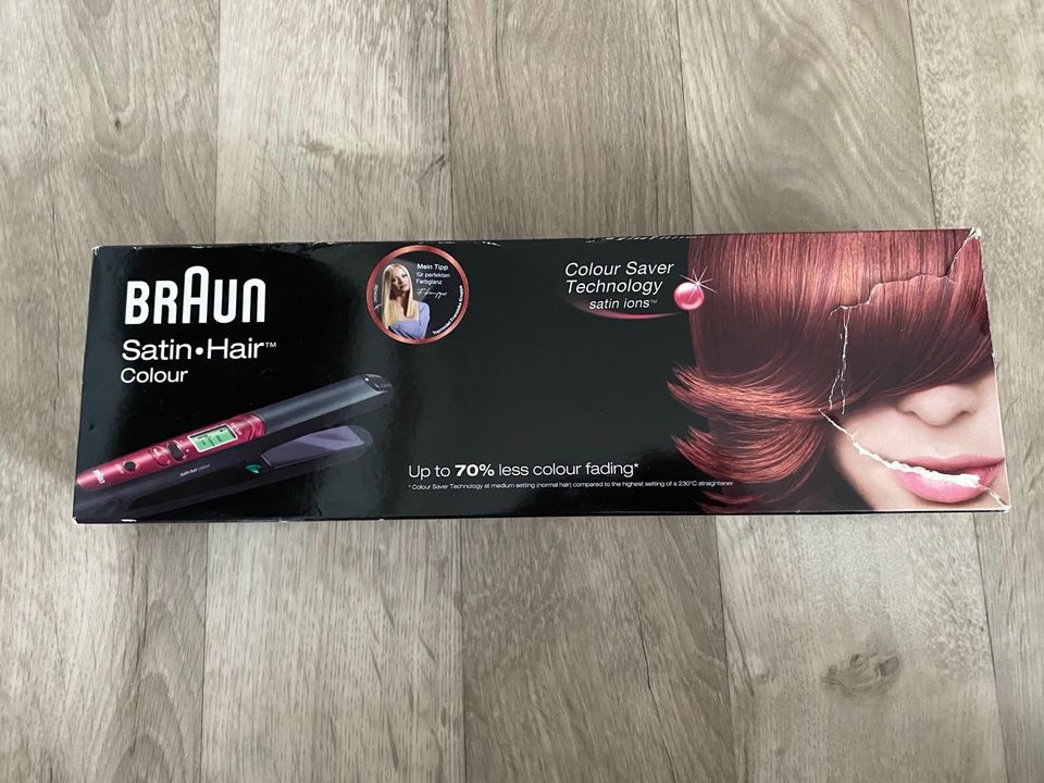 Braun Satin Hair Glätteisen in Jena