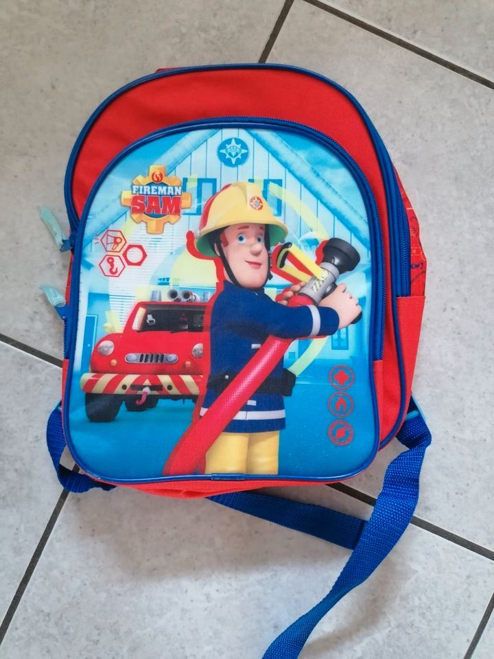 Kindergartenrucksack Rucksack Feuerwehrmann Sam in Titisee-Neustadt