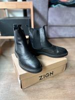 Stiefel schwarz Leder Zign Hamburg - Altona Vorschau