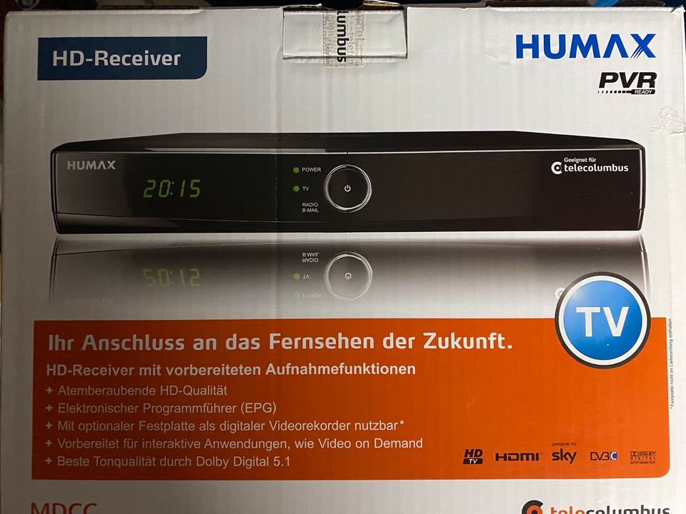 Humax HD Receiver in Nürnberg (Mittelfr)