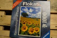 Ravensburger - Sonnenblumenfeld, 1000 Teile Puzzle Flokati Line Hessen - Rödermark Vorschau