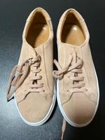 Handstich rosa Sneaker  Velourleder 37 Bayern - Miesbach Vorschau