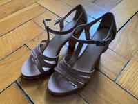 Esprit edc Sandalen Sandaletten Sommer Highheels beige 38 München - Schwanthalerhöhe Vorschau