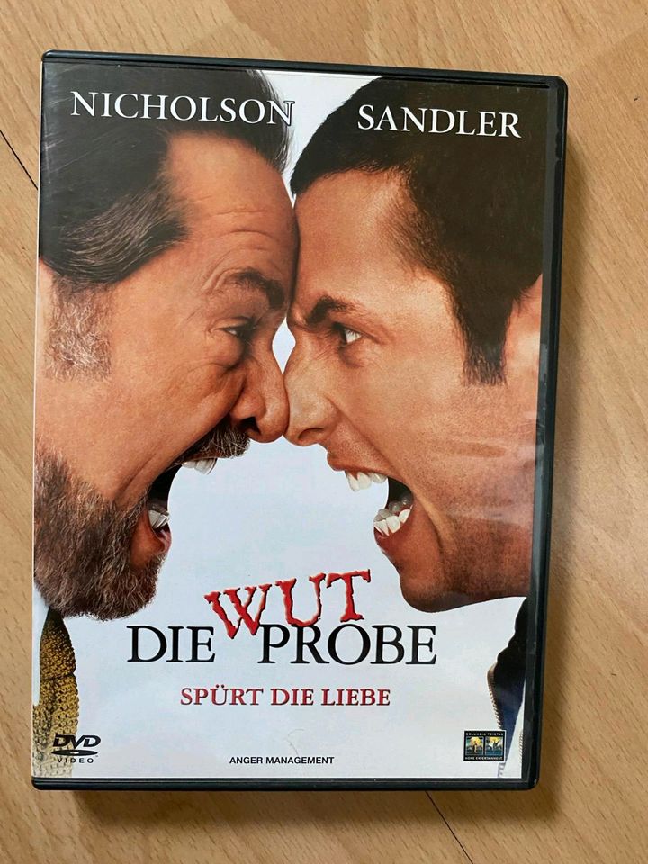 DVD Die Wutprobe Komödie Adam sandler Jack nicholson Marisa Tomei in Offenbach