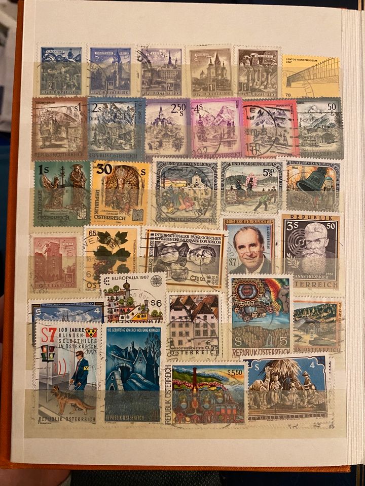 Briefmarken Sammlung international, Deutsches Reich und DDR in Klingenberg am Main