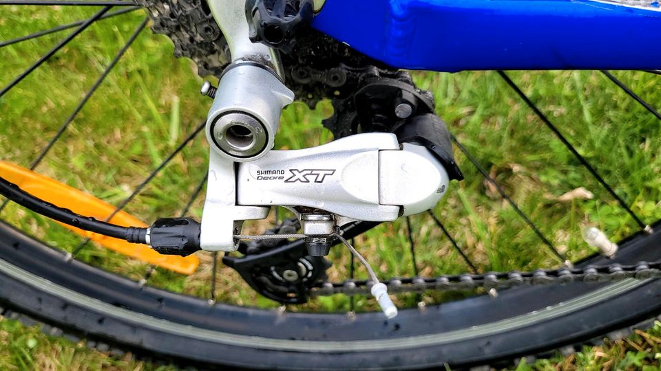 Mountainbike Fahrrad Bulls 21 Gang Shimano  blau silber in Duggendorf