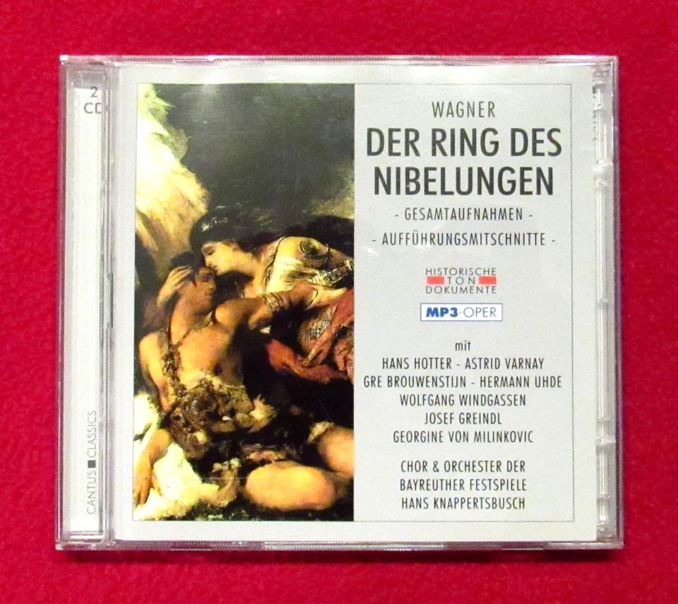 Der Ring des Nibelungen, Hans Knappertsbusch, Wagner | Sehr gut in Essen