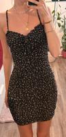 H&M schwarz geblümtes Minikleid mit Raffungen xs/34 Sommer Hessen - Kassel Vorschau