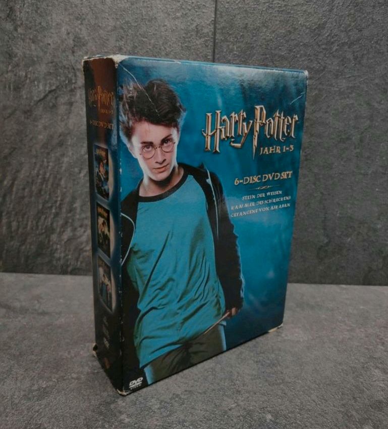 Harry Potter DVD Box Teil 1 bis 3 | 6 Disc DVD Set  | Sammelbox in Harsewinkel