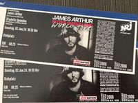 2 Tickets für James Arthur Brandenburg - Angermünde Vorschau