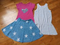 Sommer Set T-Shirt Rock und Kleid in 140 Nordrhein-Westfalen - Krefeld Vorschau