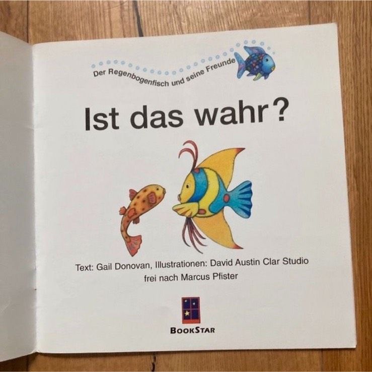 Regenbogenfisch - Ist das wahr? Kinderbuch in München