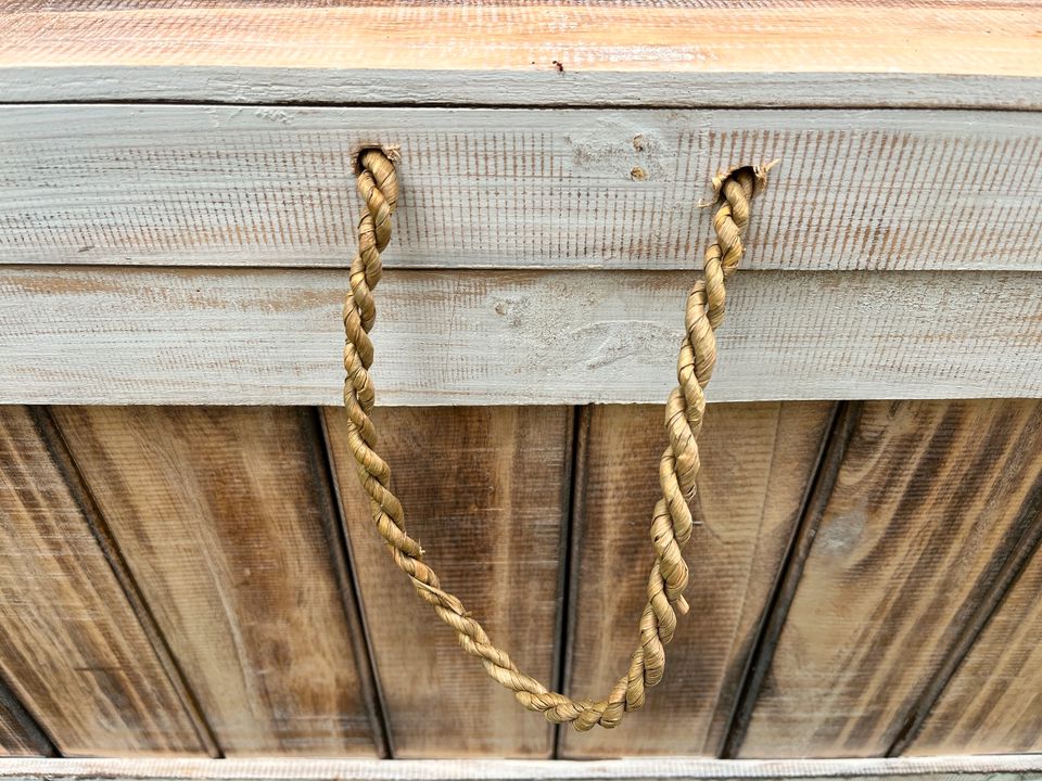 Wäschetruhe Box Schatztruhe Spielzeugkiste Kiste Holzkiste in Essen