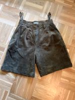 Wildledershorts, high waisted, Bundfalte, 40, bermuda Nordrhein-Westfalen - Lennestadt Vorschau