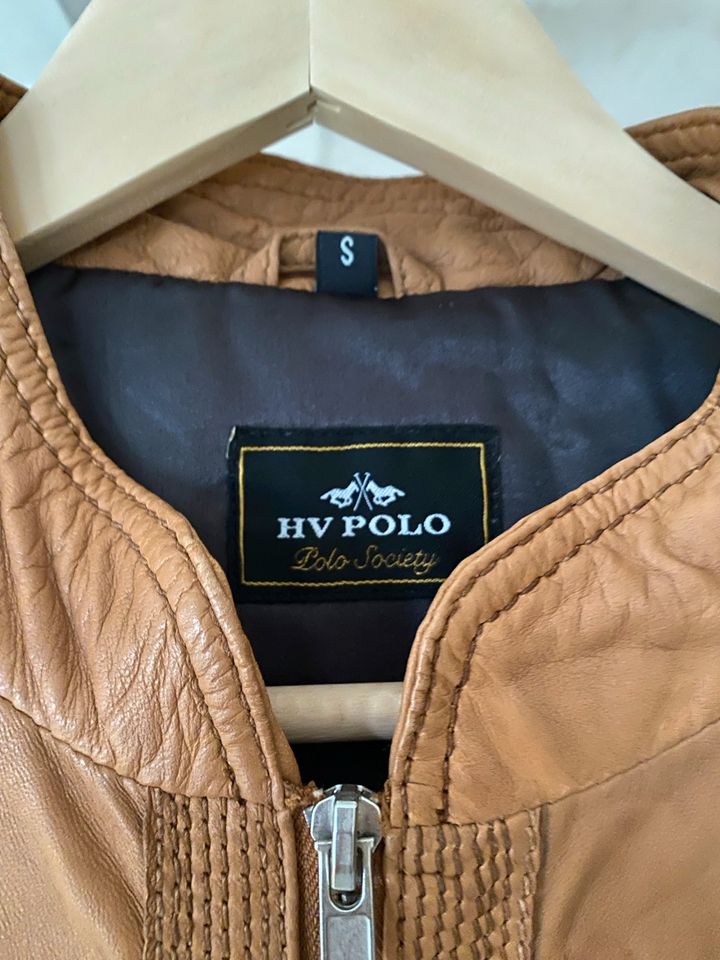 Marc O‘Polo Lederjacke, Reitjacke Vintage Größe S, echtes Leder in Bürstadt