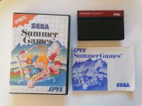 SEGA MASTER SYSTEM - SUMMER GAMES - COMPLETE - PAL München - Bogenhausen Vorschau