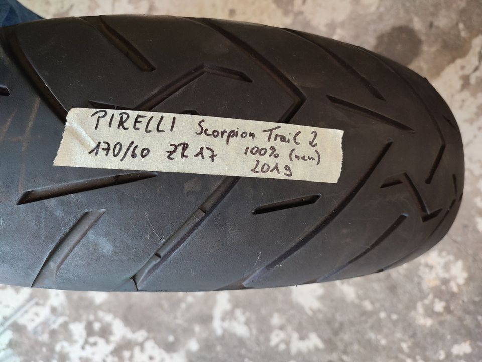 Motorradreifen Pirelli SCORPION TRAIL II K 170/60ZR17 in Panschwitz-Kuckau