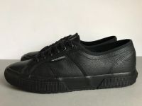 Superga 43 2750 EFGLU Leder Leather Full All Total Black w.neu Kreis Ostholstein - Bad Schwartau Vorschau