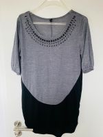 Vero Moda Shirt Top Tunika grau schwarz M 38 Bayern - Aschaffenburg Vorschau